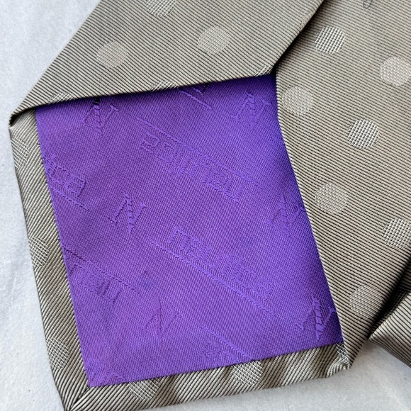 Vintage 100% silk Nautica tie - Picture 3 of 7